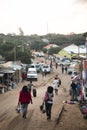 African market in Punta do Ouro, Mozambique